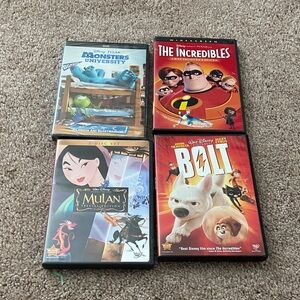 Disney DVD Set 4 movies